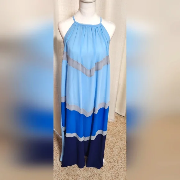 She + Sky | Dresses | She Sky Blue Turquoise White Halter Maxi Dress Size M Nwt | Poshmark She + Sky | Dresses | She Sky Blue Turquoise White Halter Maxi Dress Size M Nwt | Poshmark